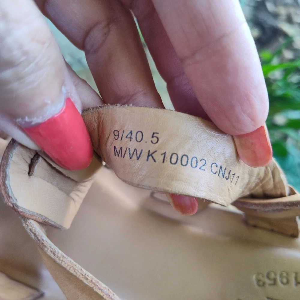 - KORK-EASE THE ORIGINAL SZ 9/40.5 ANDE BACK STRAP ESPADRILLES SANDALS …